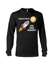 Dogecoin Astronaut To the Moon Long Sleeve Tee tile