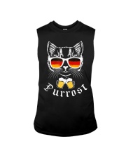 Funny Prost Pun Purrost Cat Sleeveless Tee tile