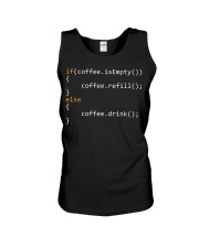Programmer Coffee Unisex Tank tile