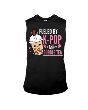 Fueled By K-Pop And Bubble Tea Sleeveless Tee tile