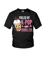 Fueled By K-Pop And Bubble Tea Youth T-Shirt tile