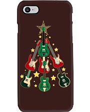 Cool Guitar Christmas Tree Guitar Lovers Christmas Tree T-Shirt Phone Case tile