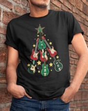 Cool Guitar Christmas Tree Guitar Lovers Christmas Tree T-Shirt Classic T-Shirt apparel-classic-tshirt-lifestyle-26