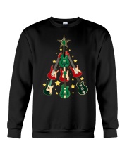 Cool Guitar Christmas Tree Guitar Lovers Christmas Tree T-Shirt Crewneck Sweatshirt tile