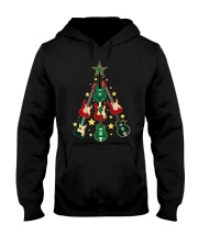 Cool Guitar Christmas Tree Guitar Lovers Christmas Tree T-Shirt Hooded Sweatshirt tile