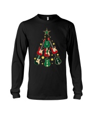 Cool Guitar Christmas Tree Guitar Lovers Christmas Tree T-Shirt Long Sleeve Tee tile