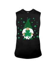 Green Plaid Gnomes St Patricks Day Sleeveless Tee tile