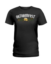 Oktoberfest Vintage German Souvenir Ladies T-Shirt tile
