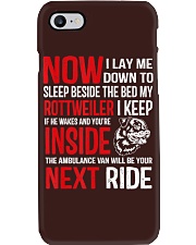 Rottweiler dog lover Phone Case tile