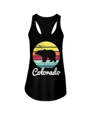 Skiing 35 Ladies Flowy Tank tile