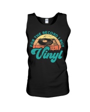 Funny Vinyl Quotes For The Record Unisex Tank tile