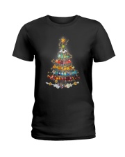 Christmas Guitar Tree - Guitar Gifts - Teacher & Musician T-Shirt Ladies T-Shirt tile