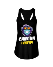 Monkey Cancun Vacation Party Trip Ladies Flowy Tank tile