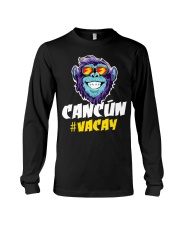 Monkey Cancun Vacation Party Trip Long Sleeve Tee tile