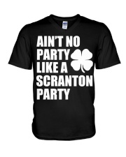 Scranton Irish Party V-Neck T-Shirt tile