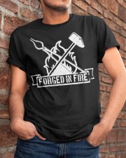 Distressed Vintage Blacksmith Classic T-Shirt apparel-classic-tshirt-lifestyle-26