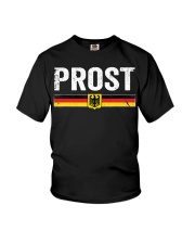 Vintage Oktoberfest German Flag Prost Youth T-Shirt tile