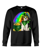 Beagle Dog Irish Leprechaun Crewneck Sweatshirt tile