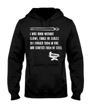 Fangs Scales Funny Bladesmith Hooded Sweatshirt tile