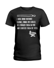 Fangs Scales Funny Bladesmith Ladies T-Shirt tile