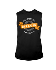 Bitcoin Decentralized Crypto Sleeveless Tee tile
