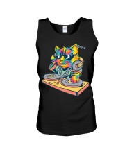 Kitty Dj Cat Unisex Tank tile