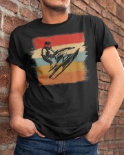 Vintage Jet Ski Paint Stripes Classic T-Shirt apparel-classic-tshirt-lifestyle-26