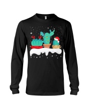 Cute Cactus Christmas Pajama Xmas Holiday Party Funny Gifts T-Shirt Long Sleeve Tee tile