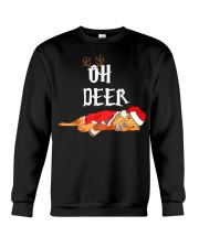 Funny Golden Retriever Graphic XMAS Crewneck Sweatshirt tile