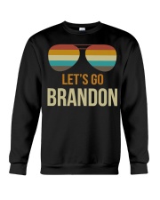 Let's Go Brandon Retro Crewneck Sweatshirt tile