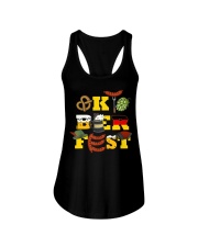 German Oktoberfest Ladies Flowy Tank tile
