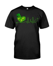 Irish Nurse St Patricks Day Classic T-Shirt front