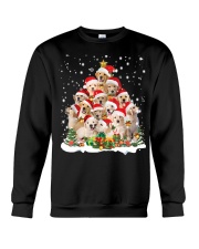 Golden Retriever Christmas Socks Crewneck Sweatshirt tile