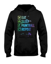 Paintball Player Eat Sleep Repeat Hooded Sweatshirt tile