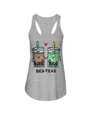 Besties Best Friends Bubble Tea Ladies Flowy Tank tile