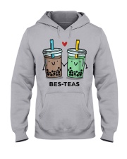 Besties Best Friends Bubble Tea Hooded Sweatshirt tile