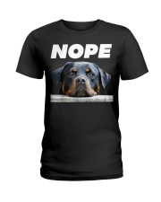 Rotweiller Nope Ladies T-Shirt tile