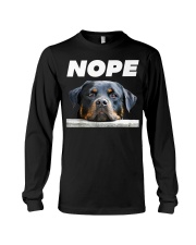 Rotweiller Nope Long Sleeve Tee tile