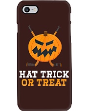 Hockey hat trick or treat Phone Case tile