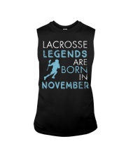 Lacrosse Legend Born November Sleeveless Tee tile
