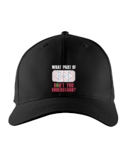 Funny Ice Hockey Embroidered Hat tile