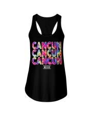 Spring Break - Summer Souvenir Ladies Flowy Tank tile
