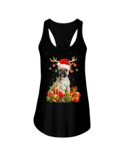 French Bulldog Xmas (9) Ladies Flowy Tank tile