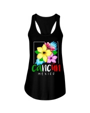 Cancun Mexico Ladies Flowy Tank tile