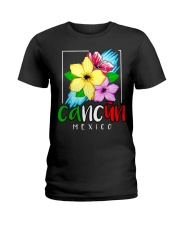 Cancun Mexico Ladies T-Shirt tile