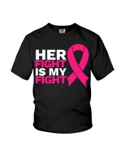 Her Fight Is My Fight Breast Cancer Awareness Youth T-Shirt tile