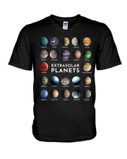 Exoplanet Extrasolar Planet V-Neck T-Shirt tile