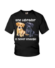 labrador retriever is never enough Youth T-Shirt tile