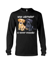 labrador retriever is never enough Long Sleeve Tee tile