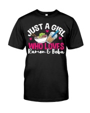 Bubble Tea Ramen Boba Classic T-Shirt front
